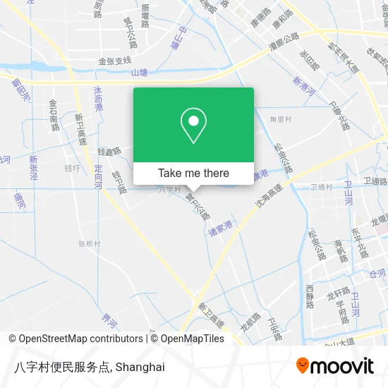 八字村便民服务点 map