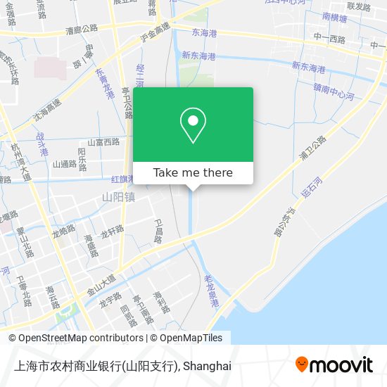 上海市农村商业银行(山阳支行) map