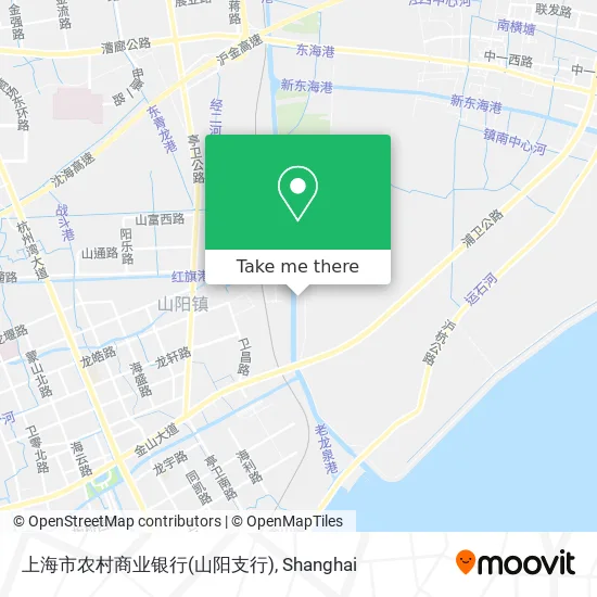 上海市农村商业银行(山阳支行) map