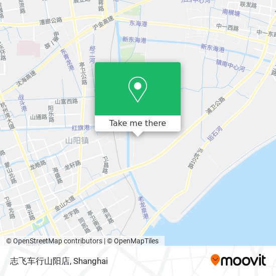 志飞车行山阳店 map