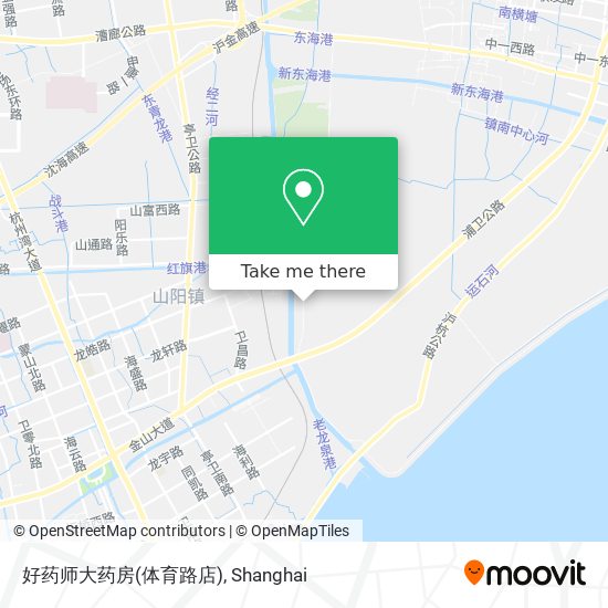 好药师大药房(体育路店) map