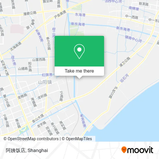 阿姨饭店 map