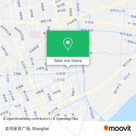 老周家具广场 map