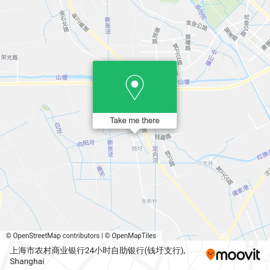 上海市农村商业银行24小时自助银行(钱圩支行) map