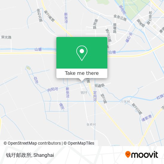 钱圩邮政所 map