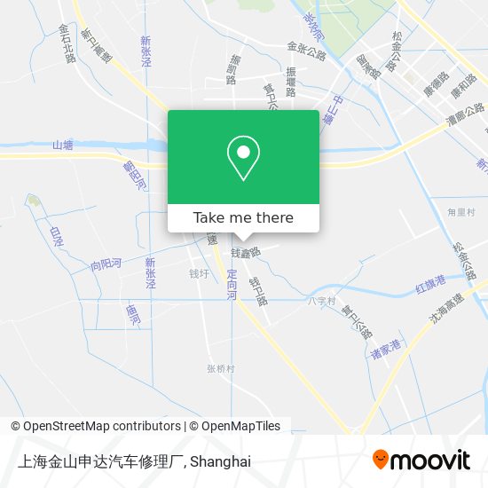 上海金山申达汽车修理厂 map