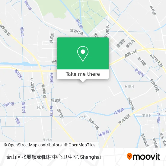 金山区张堰镇秦阳村中心卫生室 map