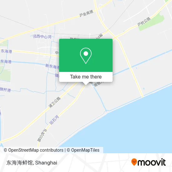 东海海鲜馆 map