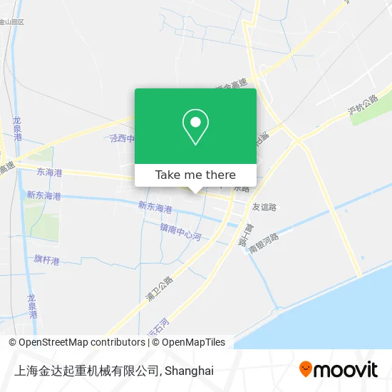 上海金达起重机械有限公司 map