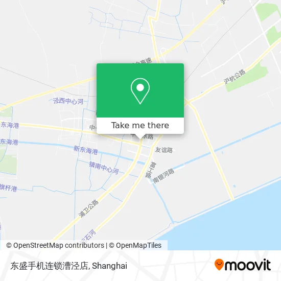 东盛手机连锁漕泾店 map