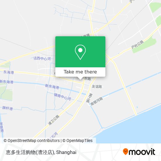 恵多生活购物(漕泾店) map