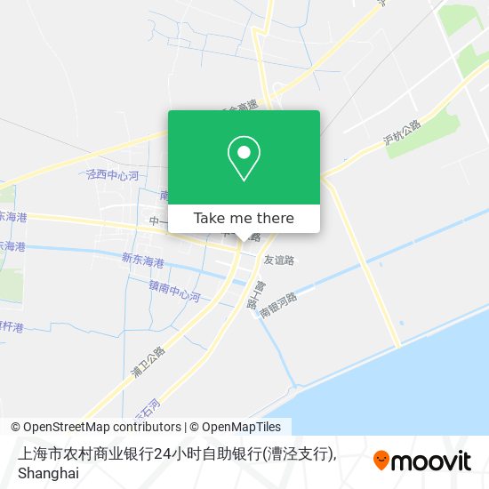 上海市农村商业银行24小时自助银行(漕泾支行) map