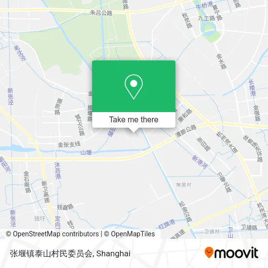 张堰镇泰山村民委员会 map