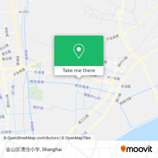 金山区漕泾小学 map