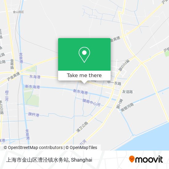 上海市金山区漕泾镇水务站 map