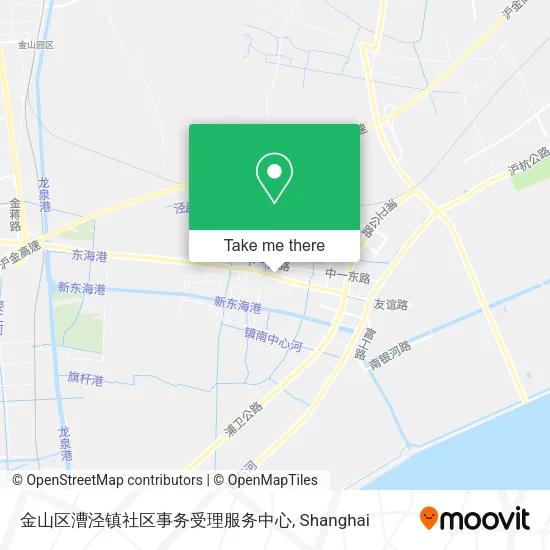 金山区漕泾镇社区事务受理服务中心 map