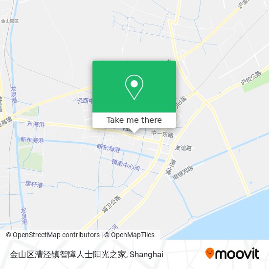 金山区漕泾镇智障人士阳光之家 map
