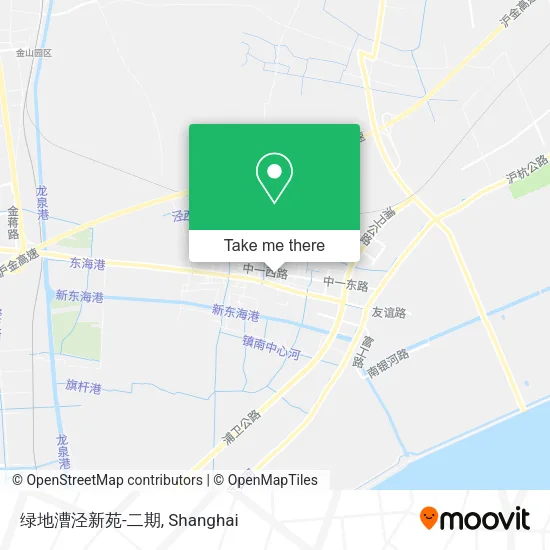绿地漕泾新苑-二期 map