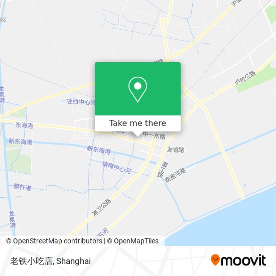 老铁小吃店 map