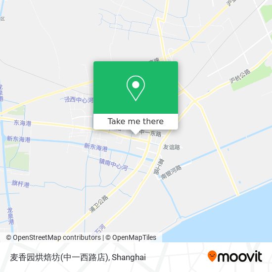 麦香园烘焙坊(中一西路店) map