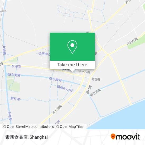 素新食品店 map