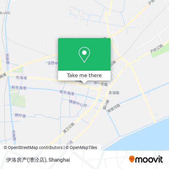 伊洛房产(漕泾店) map