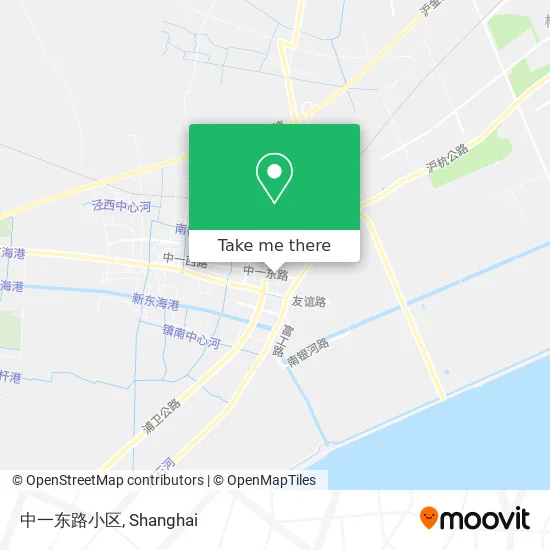 中一东路小区 map