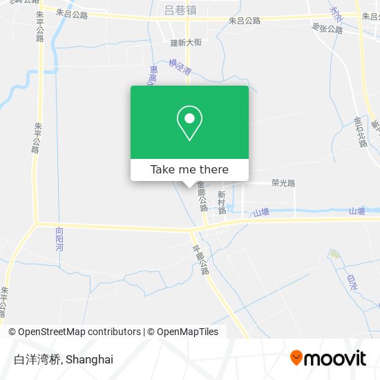 白洋湾桥 map