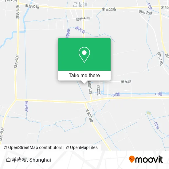 白洋湾桥 map