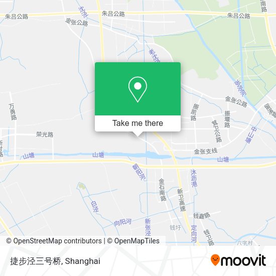 捷步泾三号桥 map