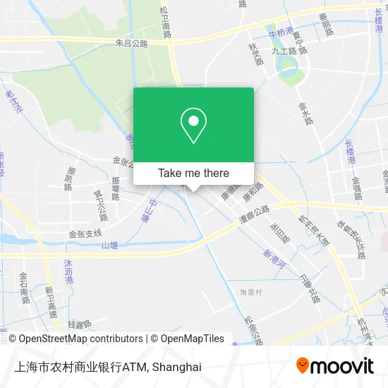 上海市农村商业银行ATM map