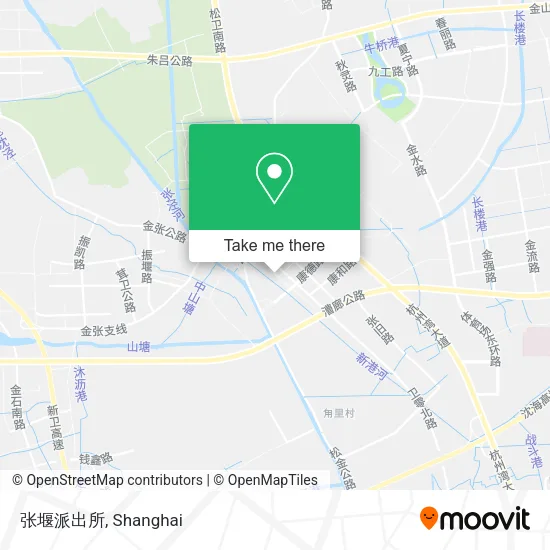 张堰派出所 map