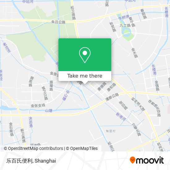 乐百氏便利 map