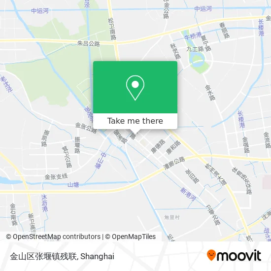 金山区张堰镇残联 map