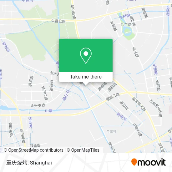 重庆烧烤 map