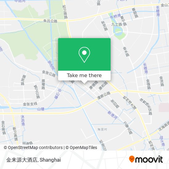 金来源大酒店 map