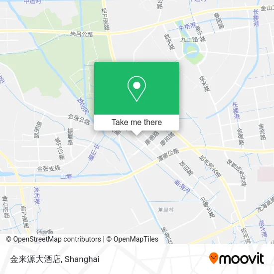 金来源大酒店 map