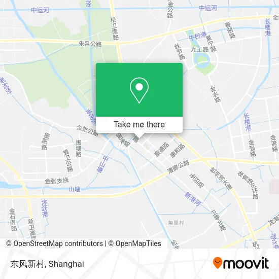 东风新村 map