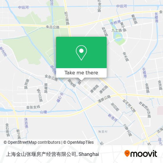 上海金山张堰房产经营有限公司 map