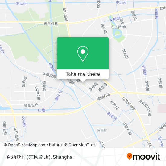 克莉丝汀(东风路店) map