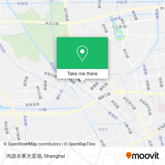 鸿源水果大卖场 map