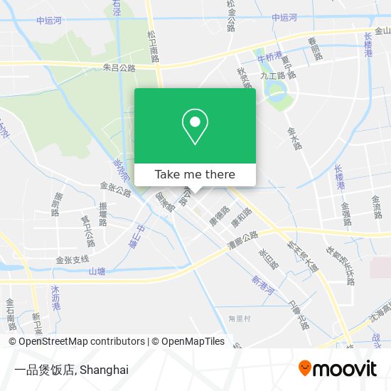 一品煲饭店 map