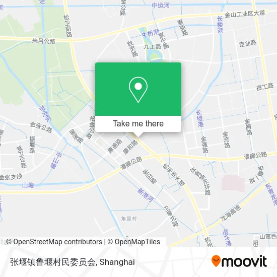 张堰镇鲁堰村民委员会 map