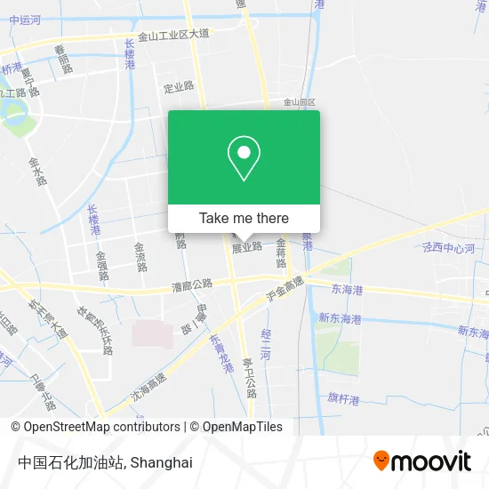 中国石化加油站 map