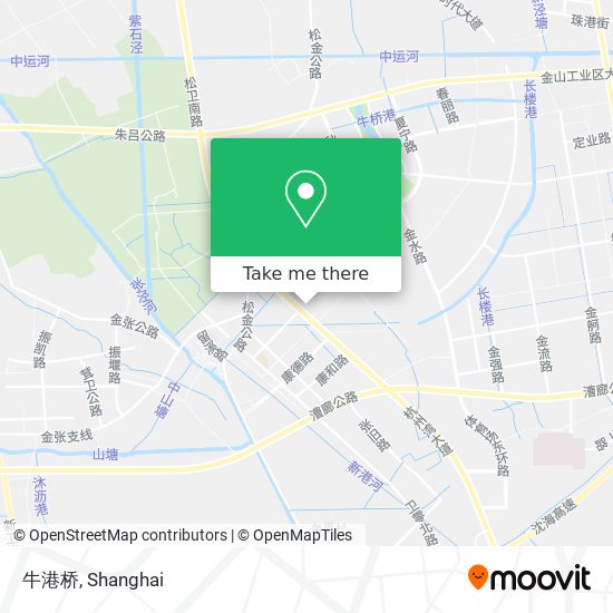 牛港桥 map