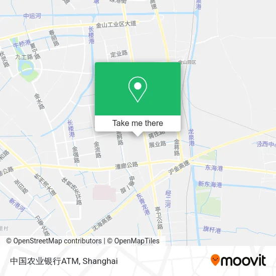 中国农业银行ATM map