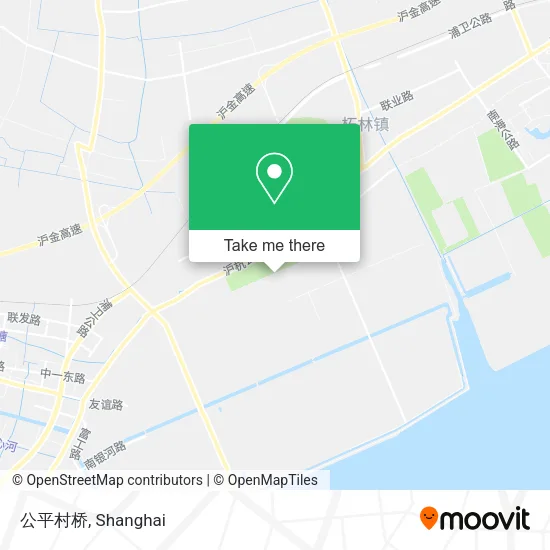 公平村桥 map