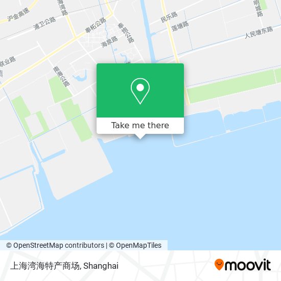 上海湾海特产商场 map