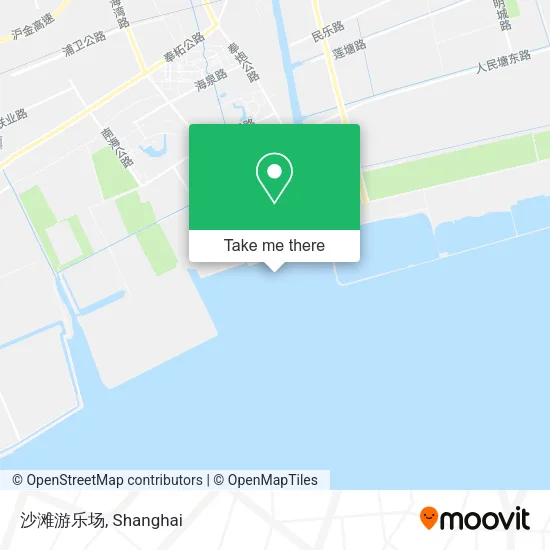 沙滩游乐场 map