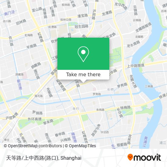 天等路/上中西路(路口) map